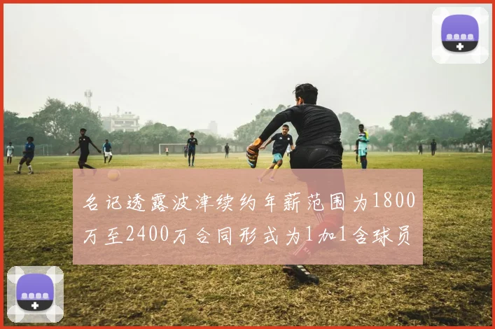 名记透露波津续约年薪范围为1800万至2400万合同形式为1加1含球员选项