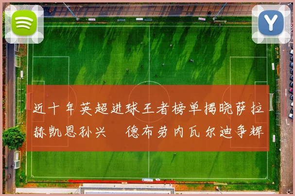 近十年英超进球王者榜单揭晓萨拉赫凯恩孙兴慜德布劳内瓦尔迪争辉